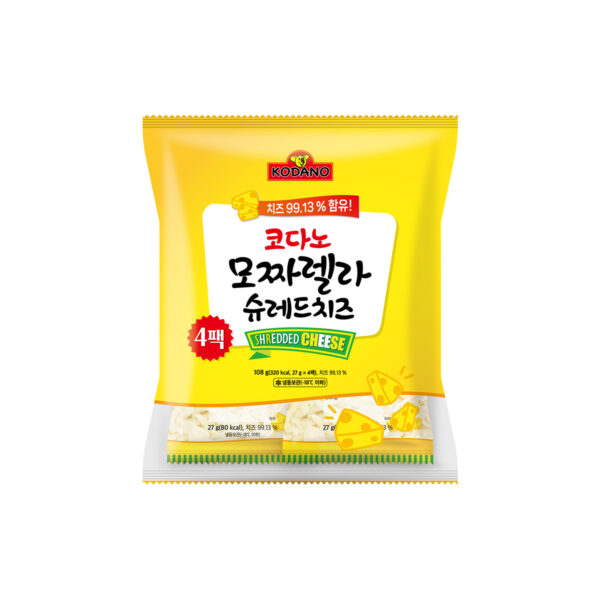 코다노 모짜렐라슈레드 치즈